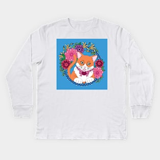 Cats 194 (Style:1) Kids Long Sleeve T-Shirt